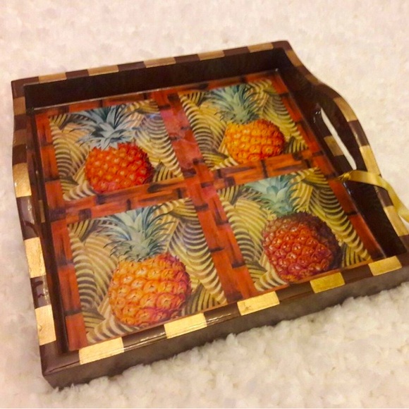 Excellent Price - ANNIE MODICA Lacquer Tray 🍍 - Picture 4 of 7